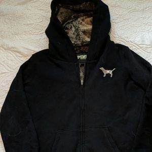 VS PINK Fur Lined Coat